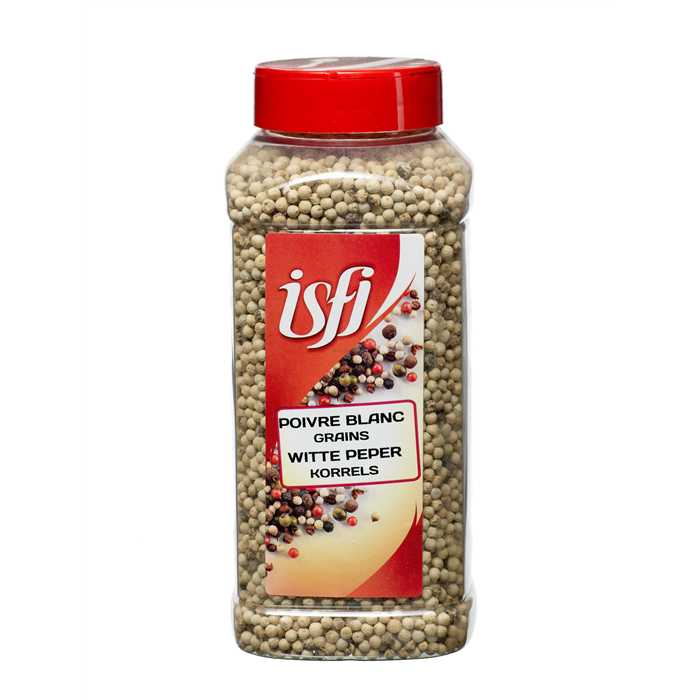Poivre blanc en grain 650 gr - Isfi - 