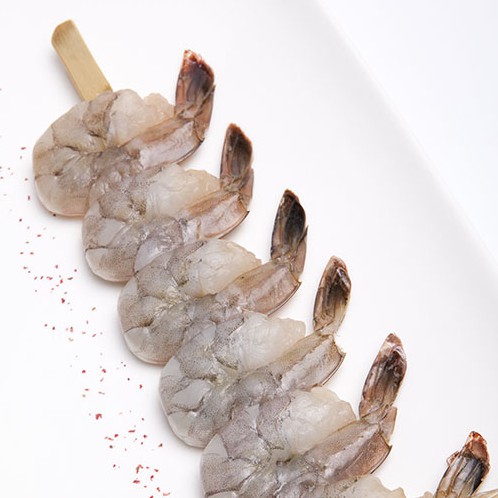 Brochette de scampis 