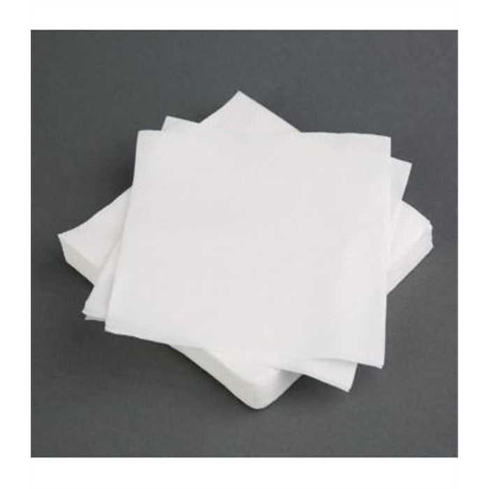 serviette 1 pli blanc 500 pièces 