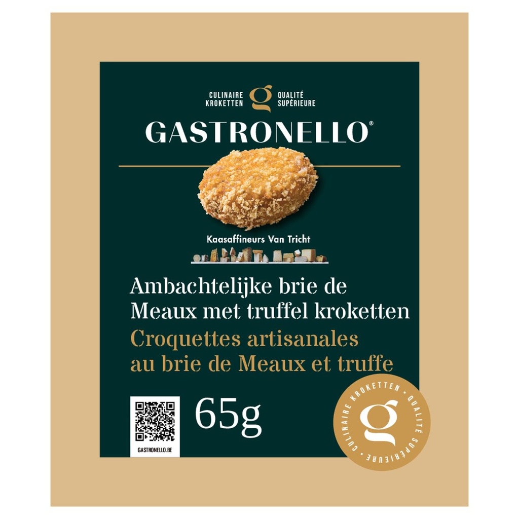 Croquette de brie et truffe -Gastronello- 