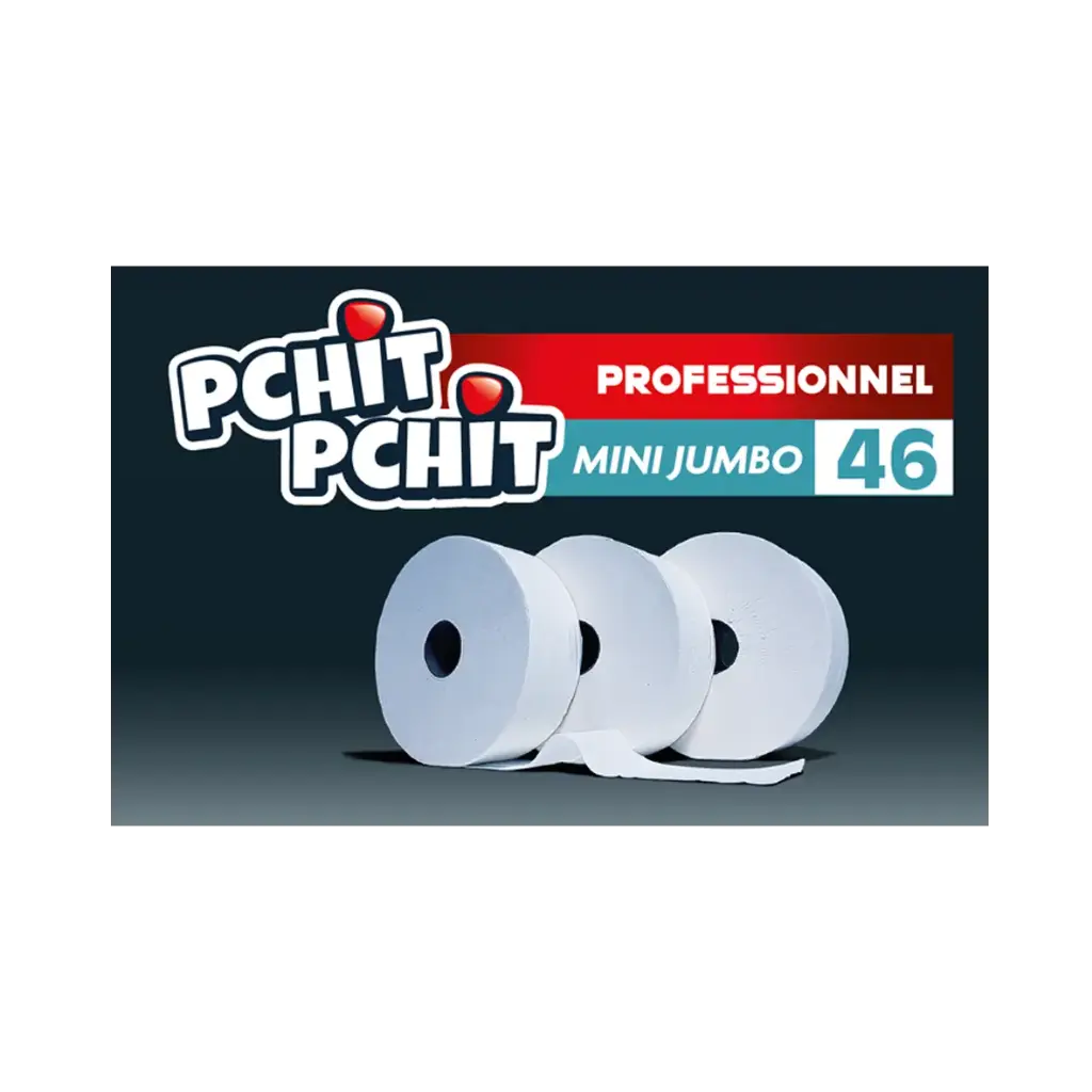Papier WC mini jumbo 1X12 N°46            - Pchit Pchit -
