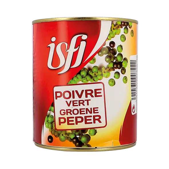 Poivre vert en grain 500gr - Isfi - 