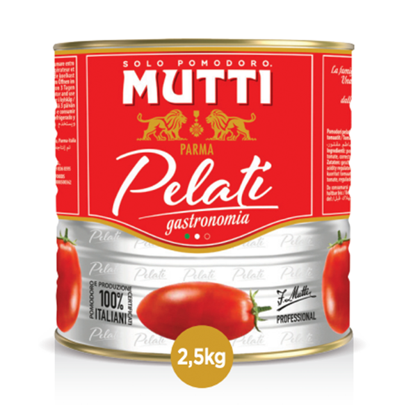 Tomates pelées 2.5 kg - Mutti - 
