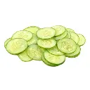 Concombre tranche 3L 