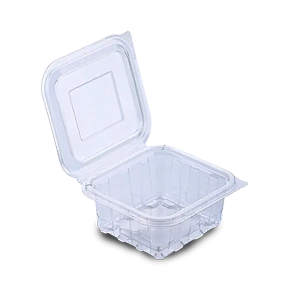 Ravier plastique avec couvercle 500cc 25 pièces 
