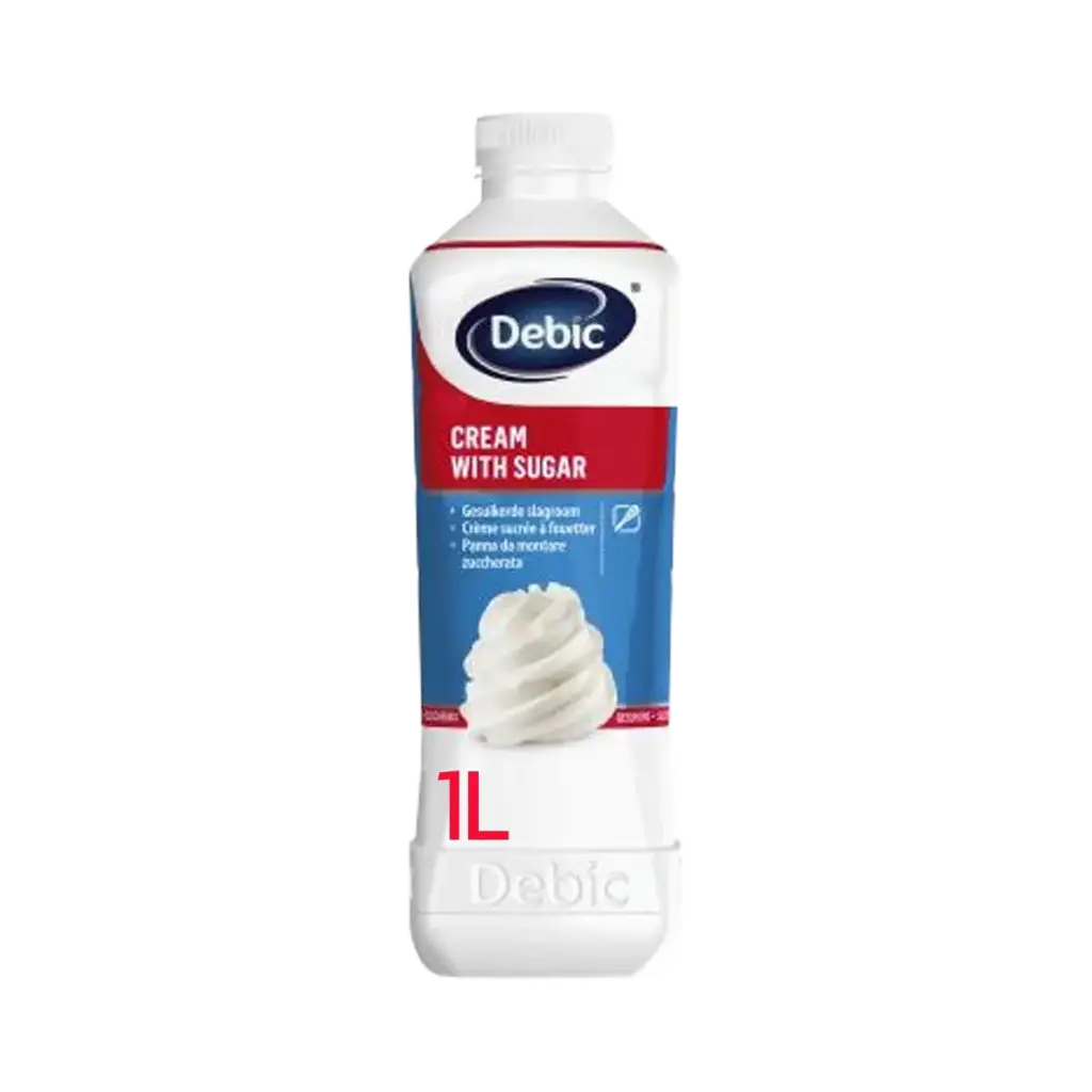 Crème sucrée 35%, 1L - Debic - 