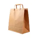 Sacs kraft brun 32x16x28cm carton 250 pièces 