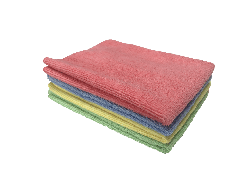 Lavettes microfibres 4 pièces 