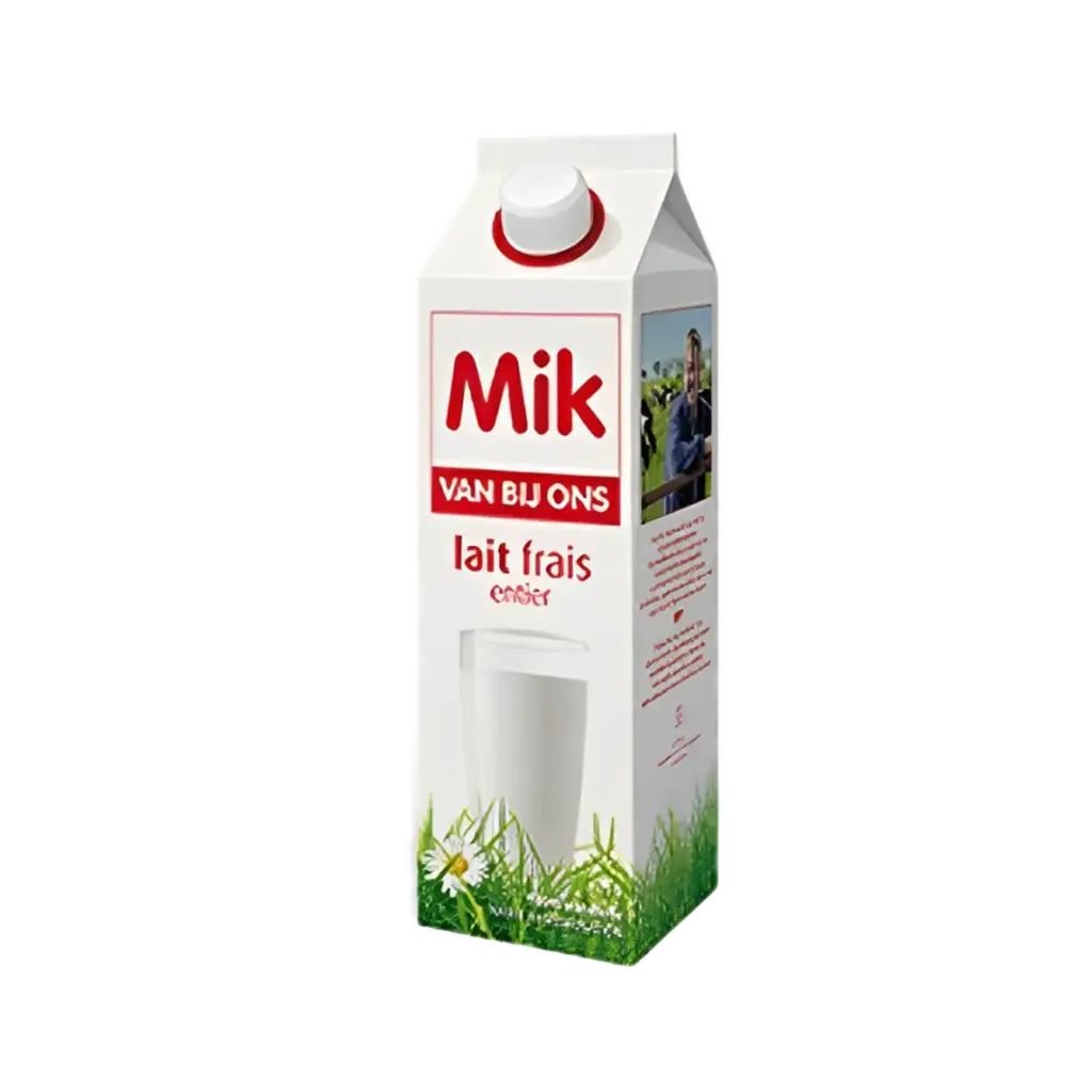 Lait frais entier 1L - MIK  - 