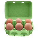 Oeuf bio 6 pièces