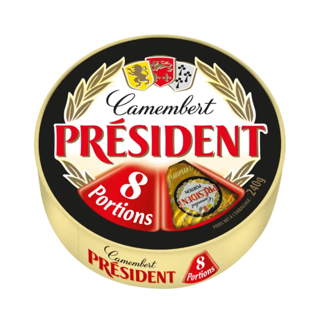 Camembert 8 Piéces - Président -