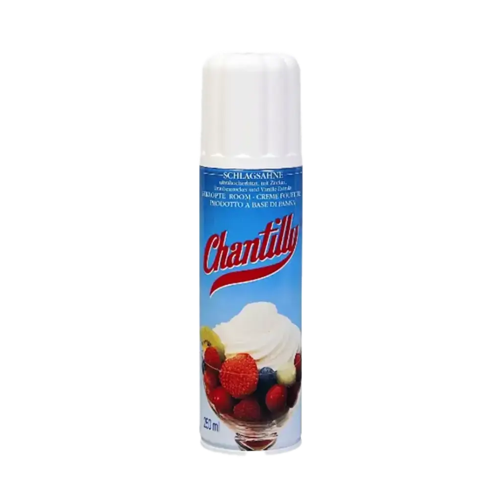 Crème chantilly en bombe 250g 
