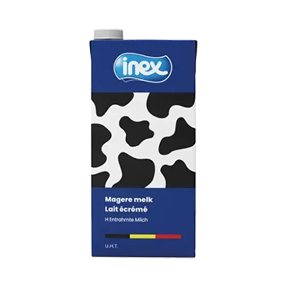 Lait écrémé 1L brique - Inex - 