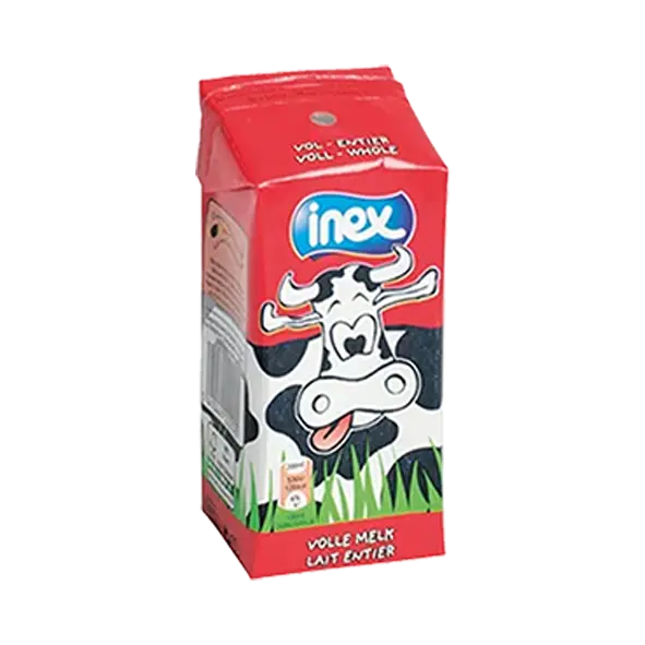 Lait entier 200ml brique - INEX -