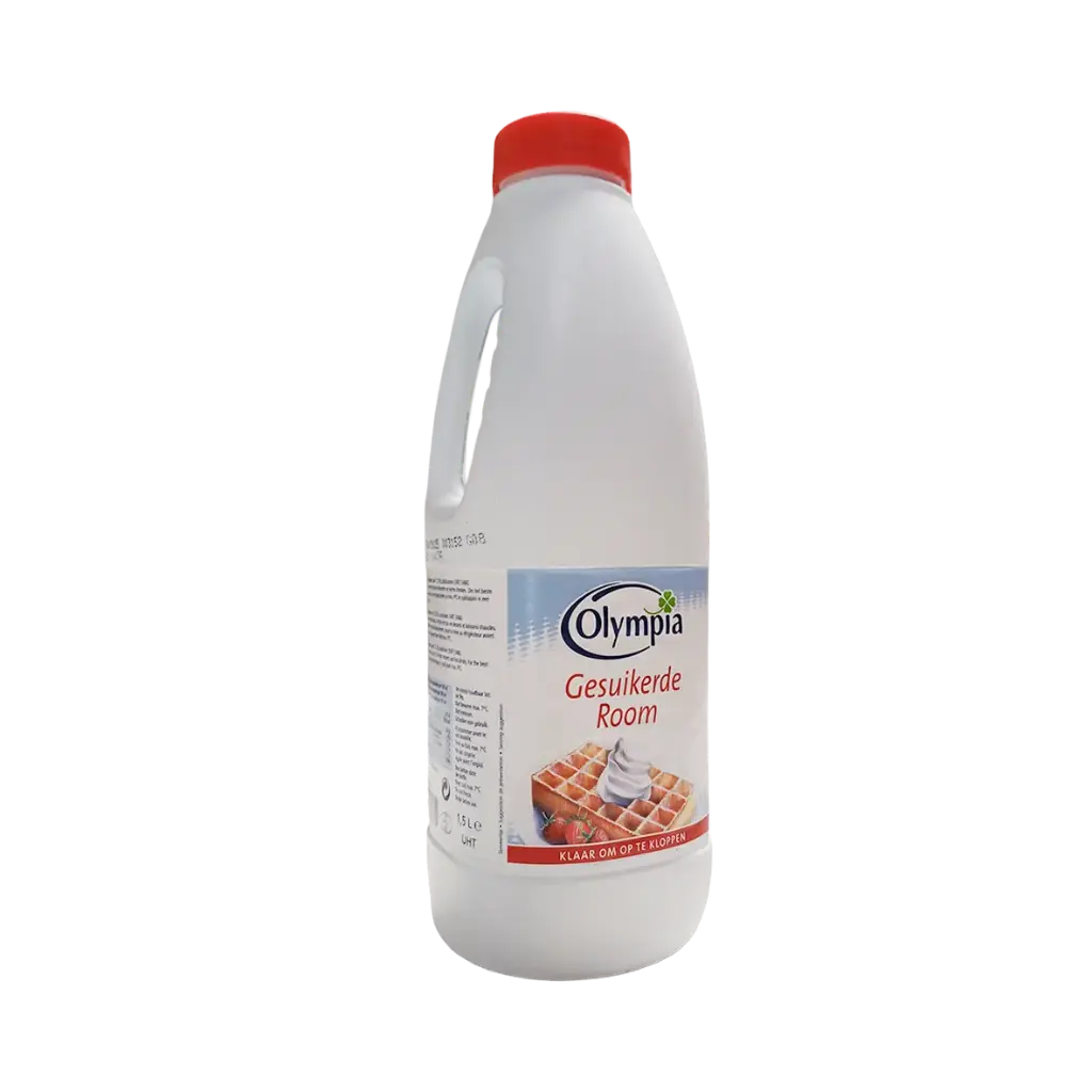 Creme sucre 32% UHT, 1,5L - Olympia -