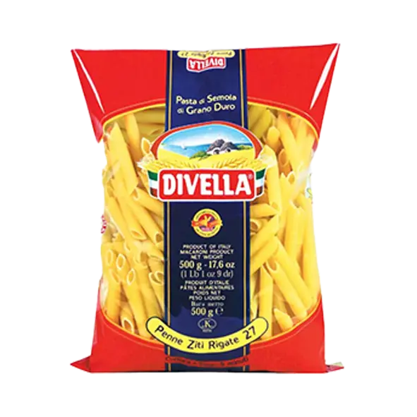 Penne rigate 500gr - Divella - 