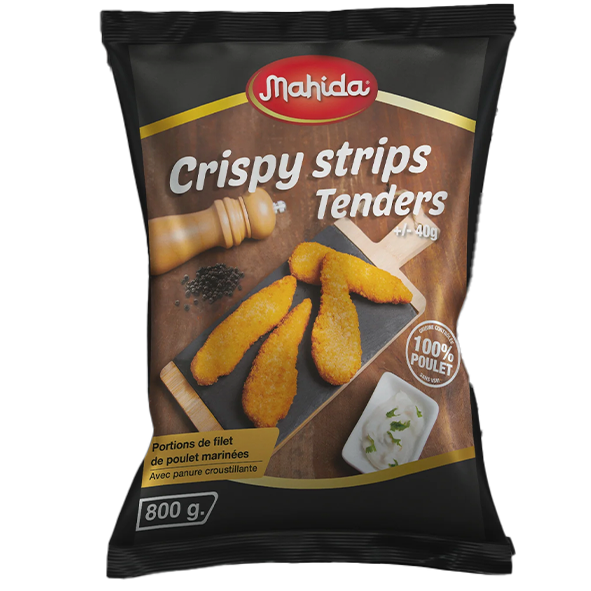 Crispy Strips tenders (41g) 67% filet 800g           -Mahida-
