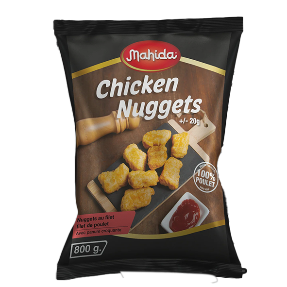 Nuggets (20g) 67% filet 800g -Mahida- 