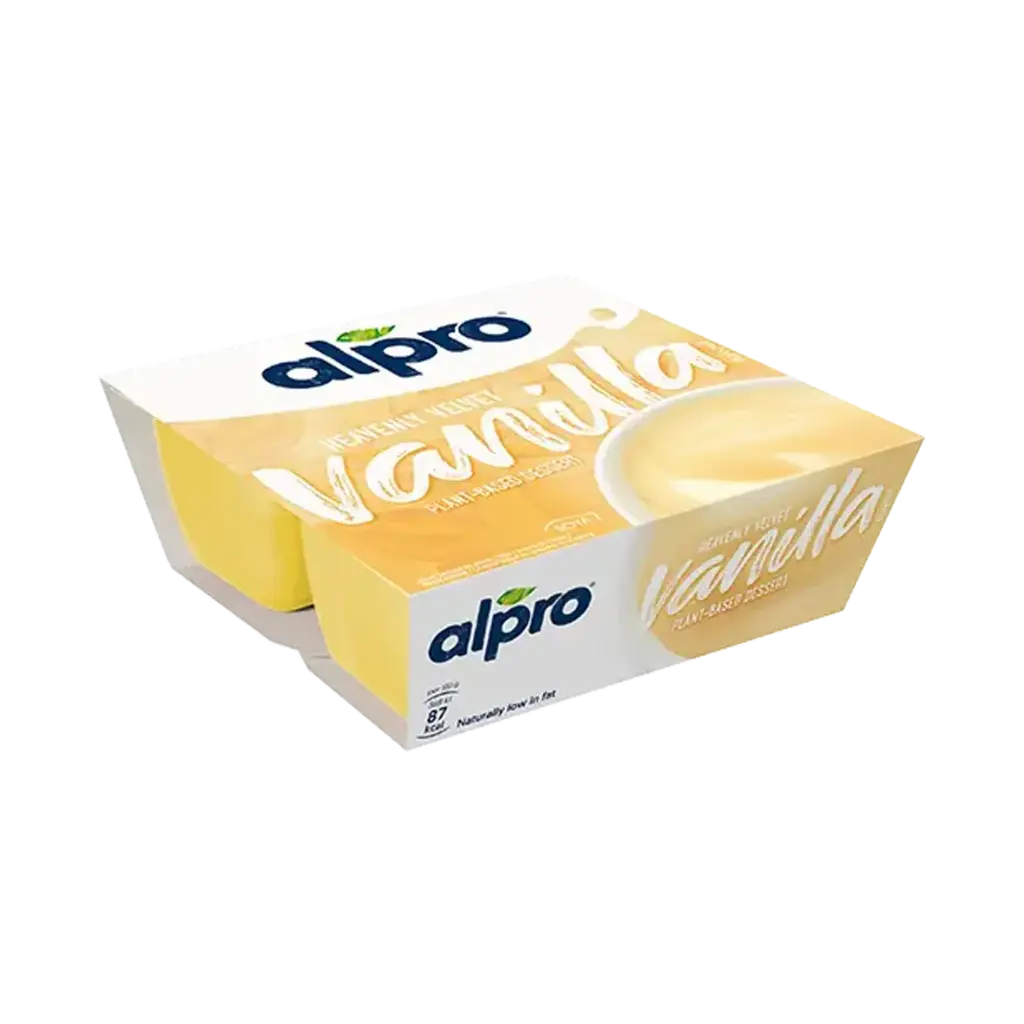 Yaourt Soja Vanille 4x125gr - Alpro -