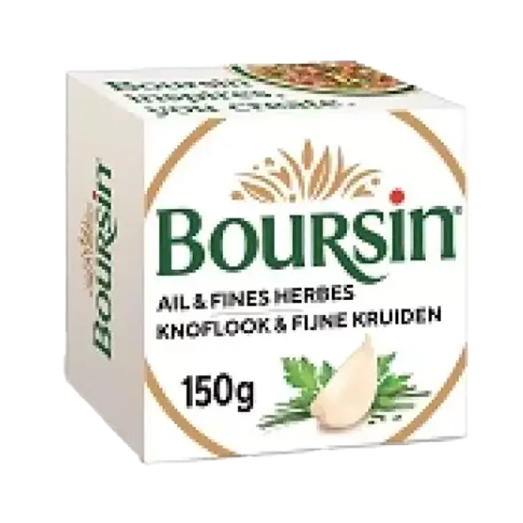 Boursin Ail et Fines Herbes 150gr