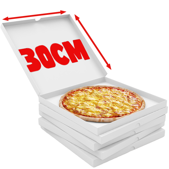 [500013] Cartons pizza 30X30 100 pièces 
