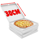 Cartons pizza 30X30 100 pièces 