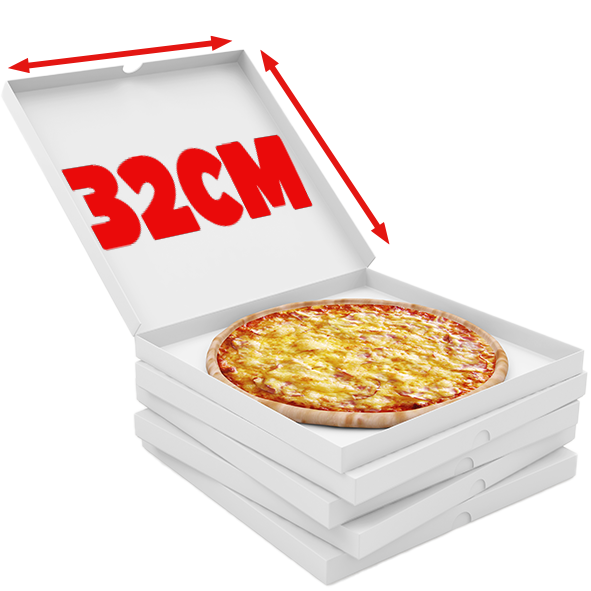 Cartons pizza 32X32 100 pièces 