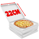 Cartons pizza 22X22 100 pièces 