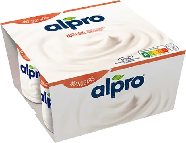 [100277] yaourt nature soja 4X125g -Alpro- 