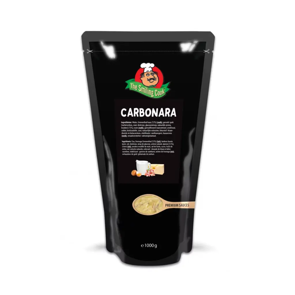 Sauce carbonara 1kg - Smilling cook - 