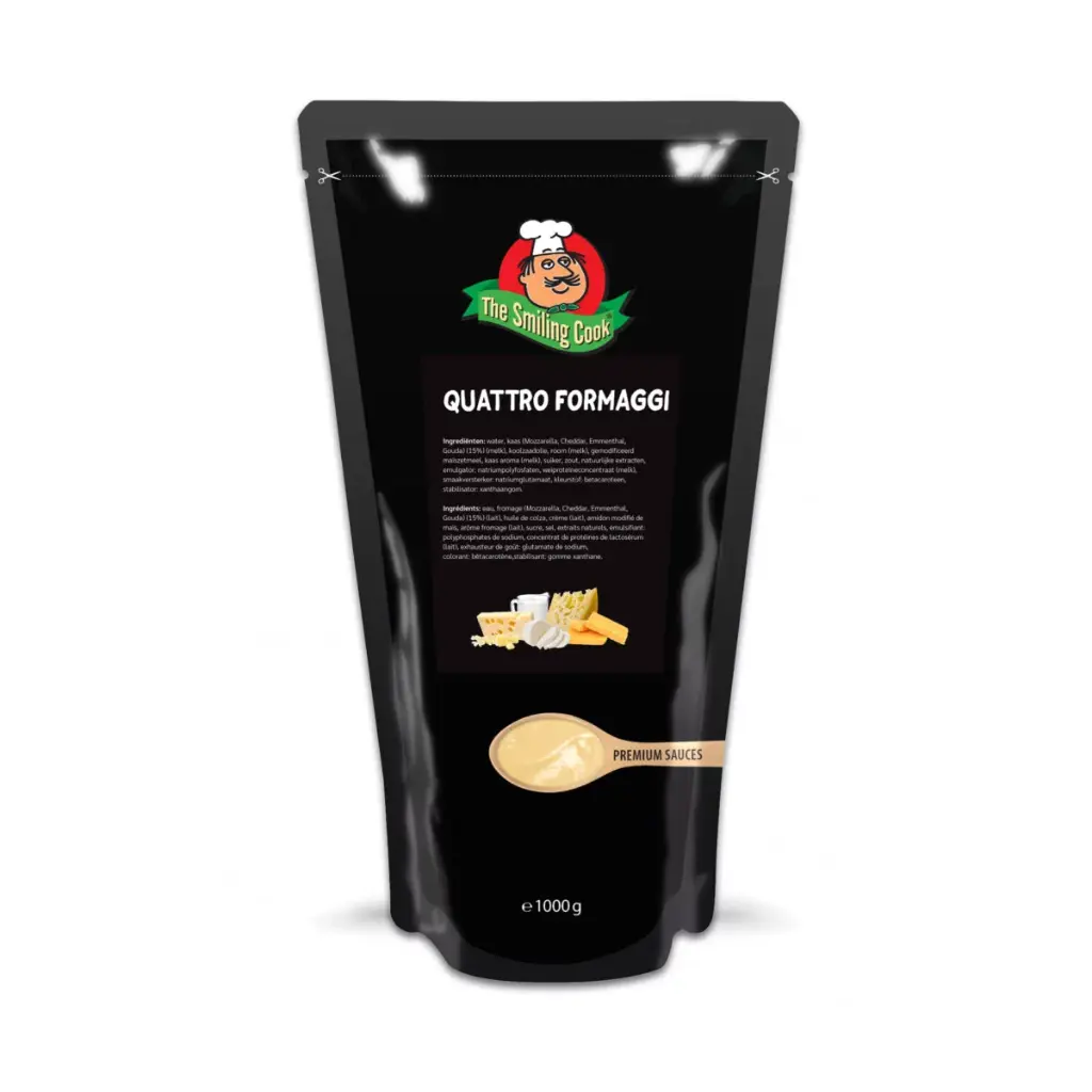 Sauce quatre fromages 1 kg -Smiling cook -  