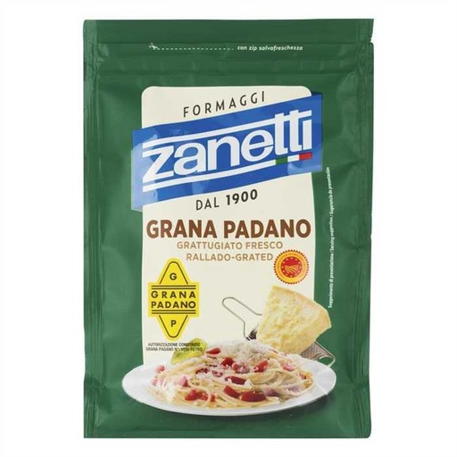 [100006] Grana padano rapé 1Kg - Zanetti vert - 
