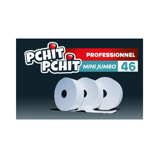 [600016] Papier WC mini jumbo 1X12 N°46            - Pchit Pchit -