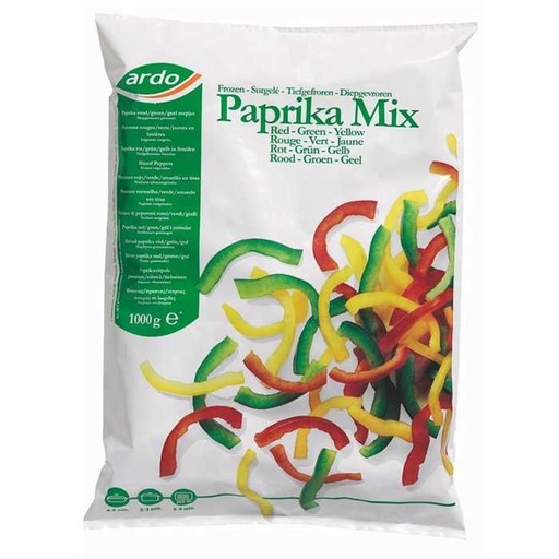 [200011] Poivrons mélange de couleur lanières 2.5kg - Ardo - 
