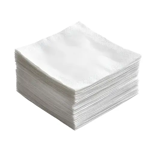 [500026] serviette 1 pli blanc 500 pièces 