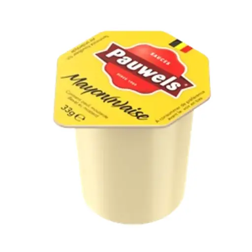 [300108] Mayonnaise cup 120x35ml-Pauwels - 