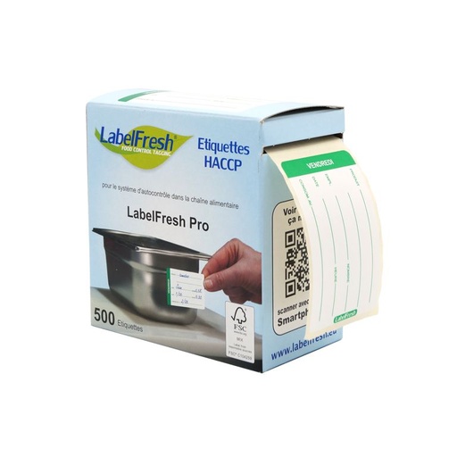 [700001] Etiquettes 7X500 - Labelfresh -