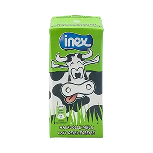 [300071] Lait demi écrémé 200ml brique - INEX -