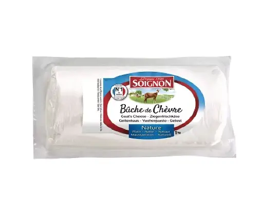 [100084] Chevre frais sans croute 1kg - soignon -