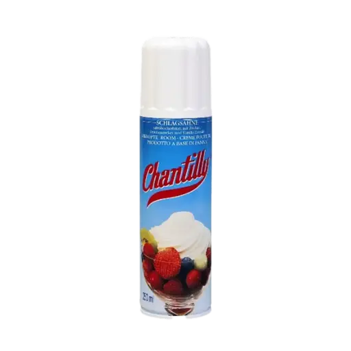 [100144] Crème chantilly en bombe 250g 