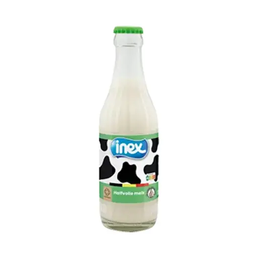 [300158] Lait demi-écrémé 200ml verre - inex -