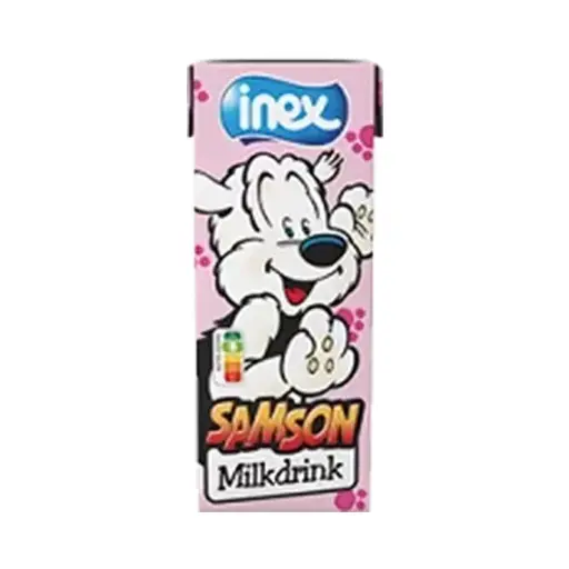 [300169] Lait fraise Samson 200ml brique - inex -