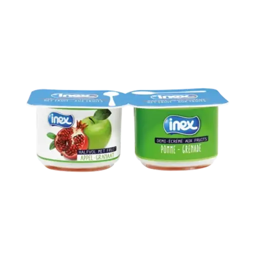 [100164] yaourt pomme-grenade 100g - inex -