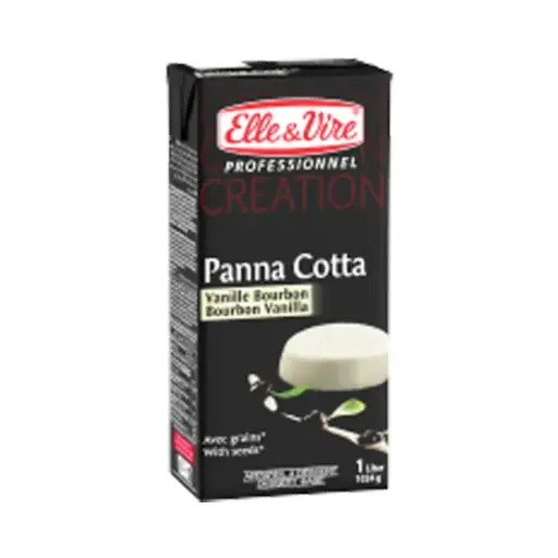 [100258] Crème Panna cotta 1L - ELLE ET VIRE -