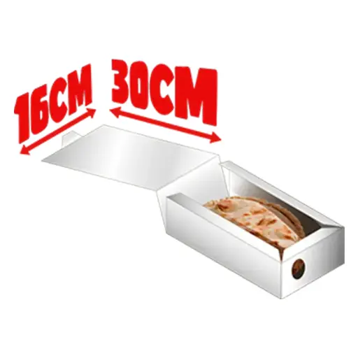 [500011] Carton pizza calzone 200 pièces 